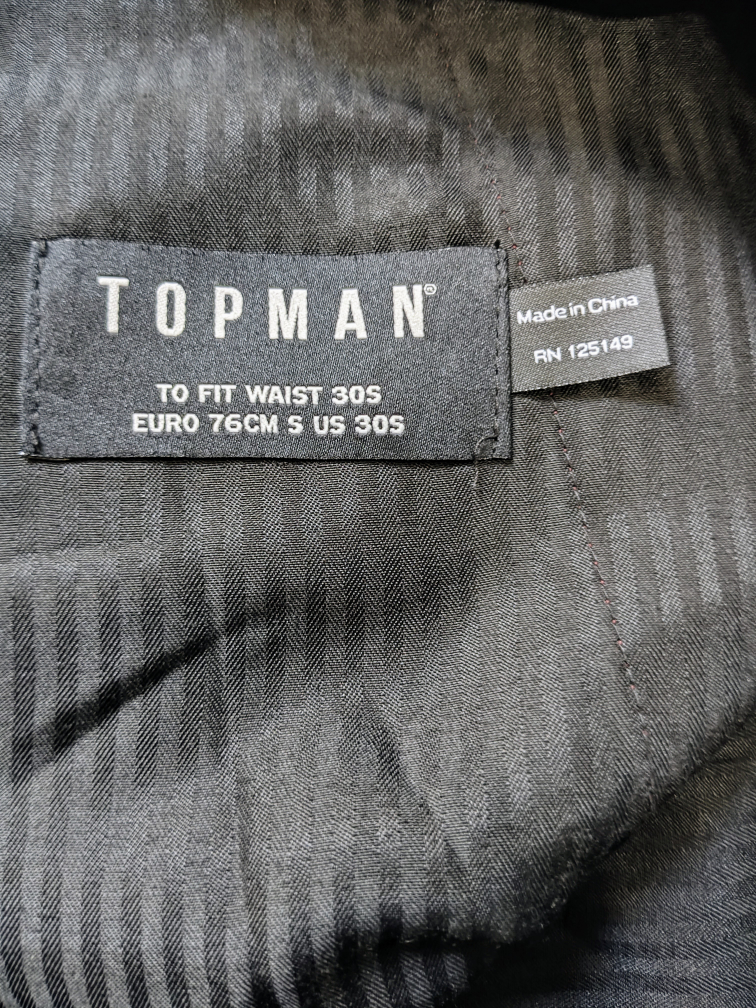 Topman Burgundy Suit plus tie - photo 5