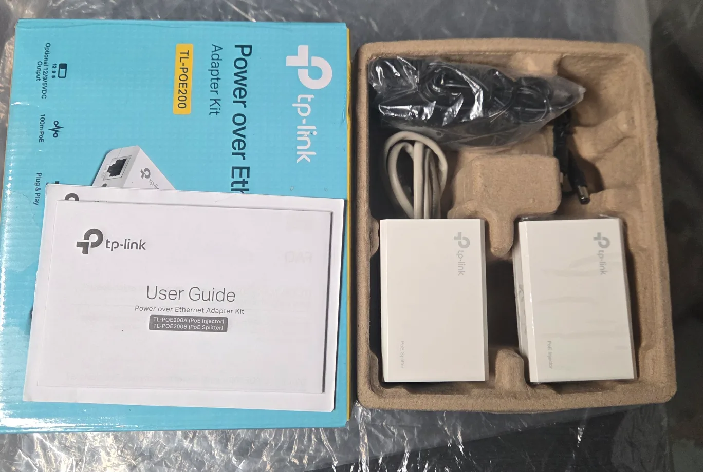 TP-Link TL-POE200 Power over Ethernet Adapter Kit - New image indicator(2)