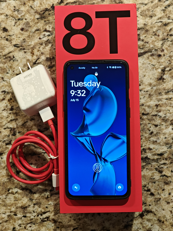 OnePlus 8T Smartphone w/ Box & Charger