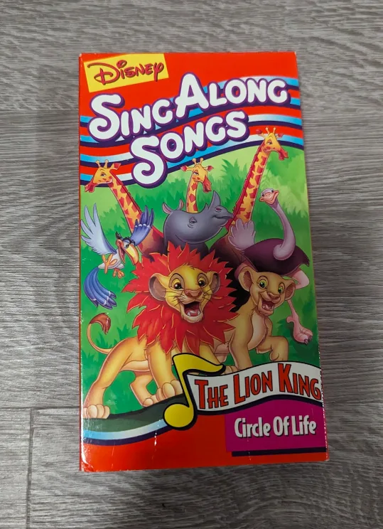 Disney Sing Along Songs: The Lion King VHS Tape Movie thumbnail