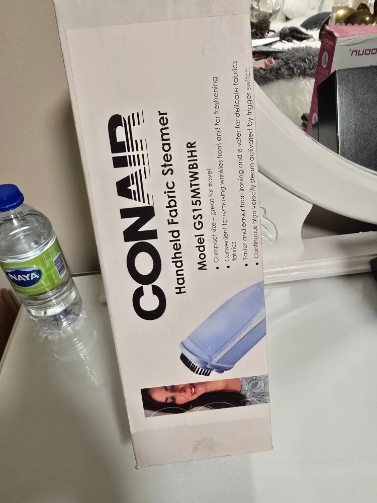 Conair Handheld Fabric Steamer GS15MTWBIHR thumbnail