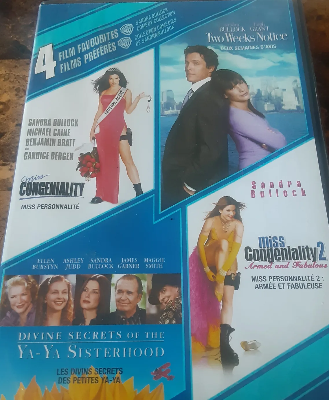 Sandra Bullock 4 Film Favorites DVD Collection thumbnail