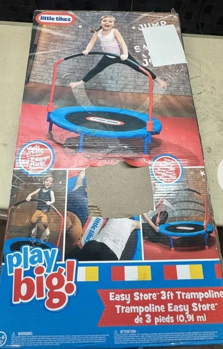 Little Tikes Easy Store 3' Trampoline thumbnail