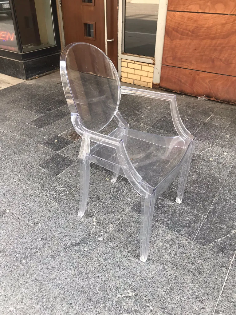 Clear Acrylic Chair