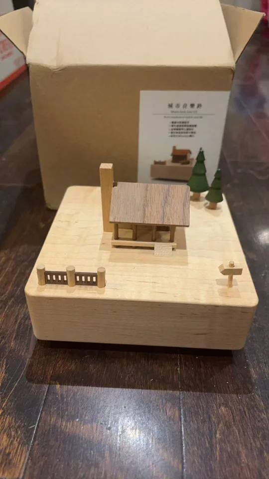 Wooferful Life Wooden Music Box thumbnail