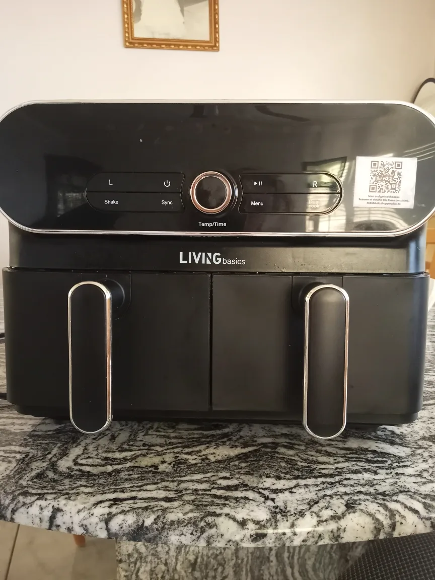 LIVINGbasics Dual Basket Air Fryer image indicator(5)