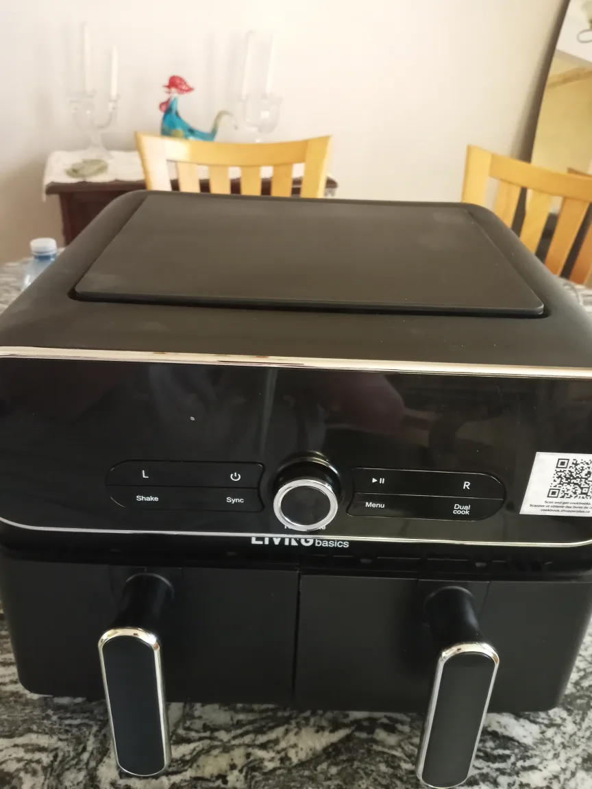LIVINGbasics Dual Basket Air Fryer image indicator(6)
