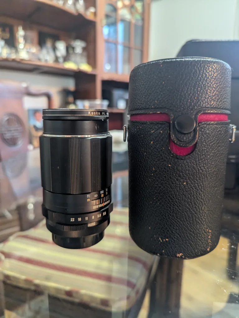 ASAHI PENTAX Super Takumar 135mm f/3.5 Len (LIKE NEW) image indicator(4)