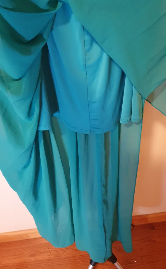 Bailey Blue Teal Maxi Skirt Size S (0361) image indicator(3)