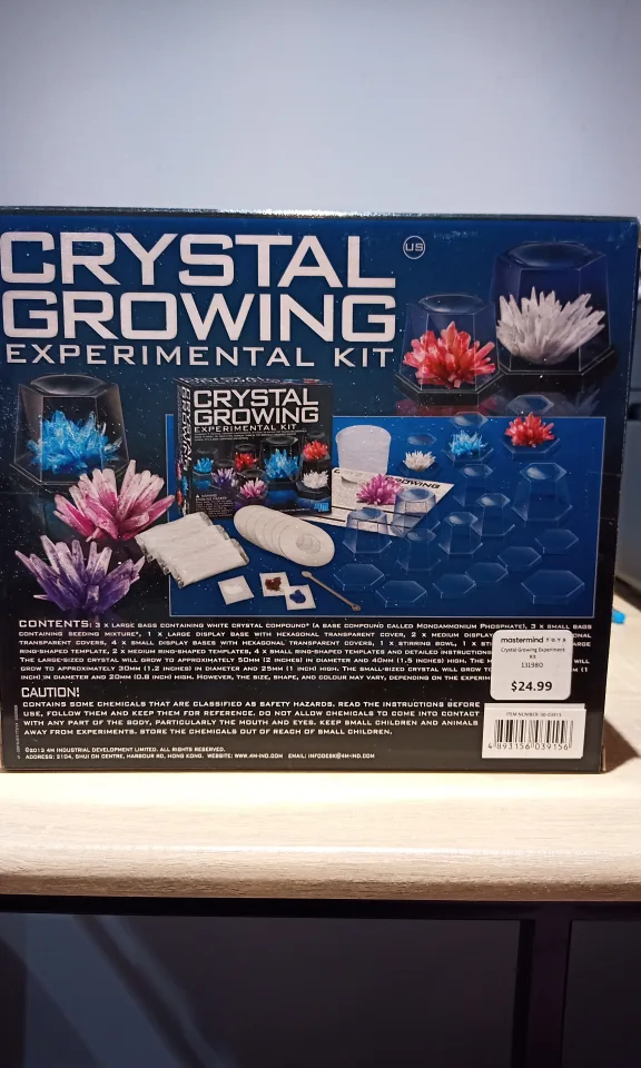 Crystal Growing Experimental Kit - New in Box! image indicator(3)