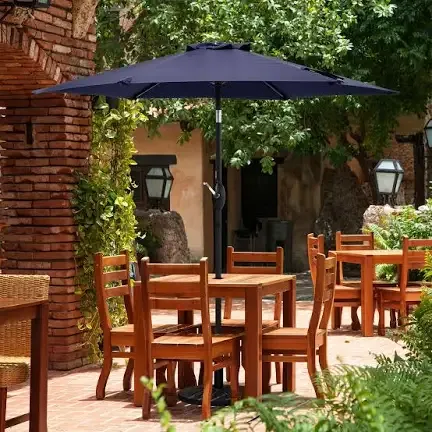 Navy Blue Patio Umbrella thumbnail