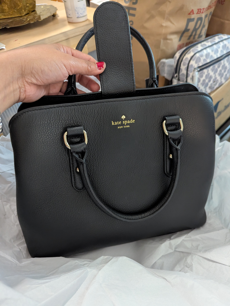 Kate Spade Black Leather Handbag - photo 5