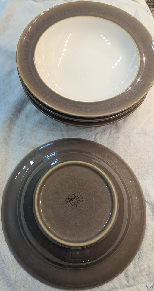 Denby Solid Truffle Pasta Bowls - Set of 4 - photo 2
