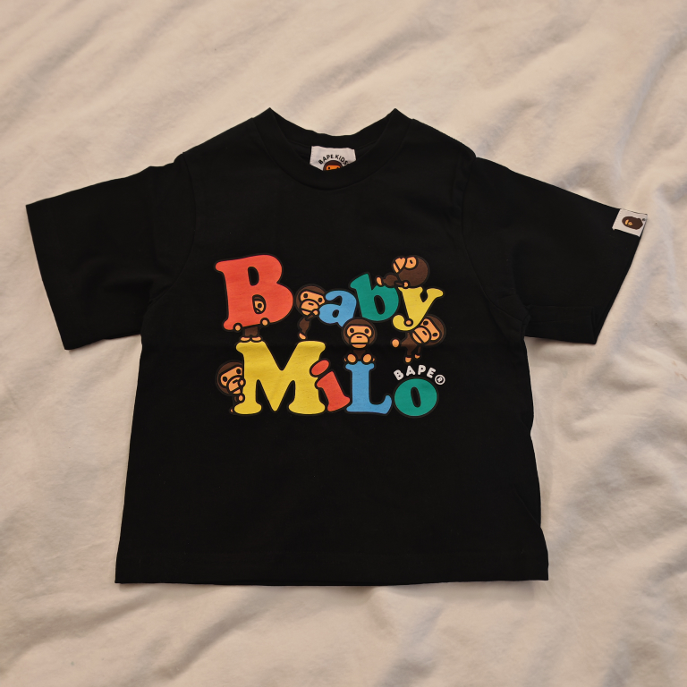 BAPE Baby Milo Graphic T-Shirts family Set - photo 5