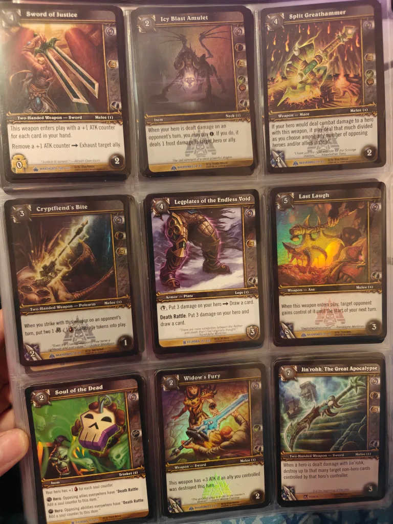 World of Warcraft (Death Knight) TCG Cards image indicator(4)