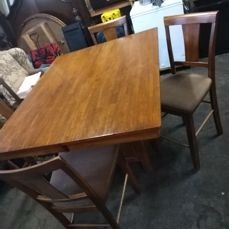 tall table and 4 chears thumbnail