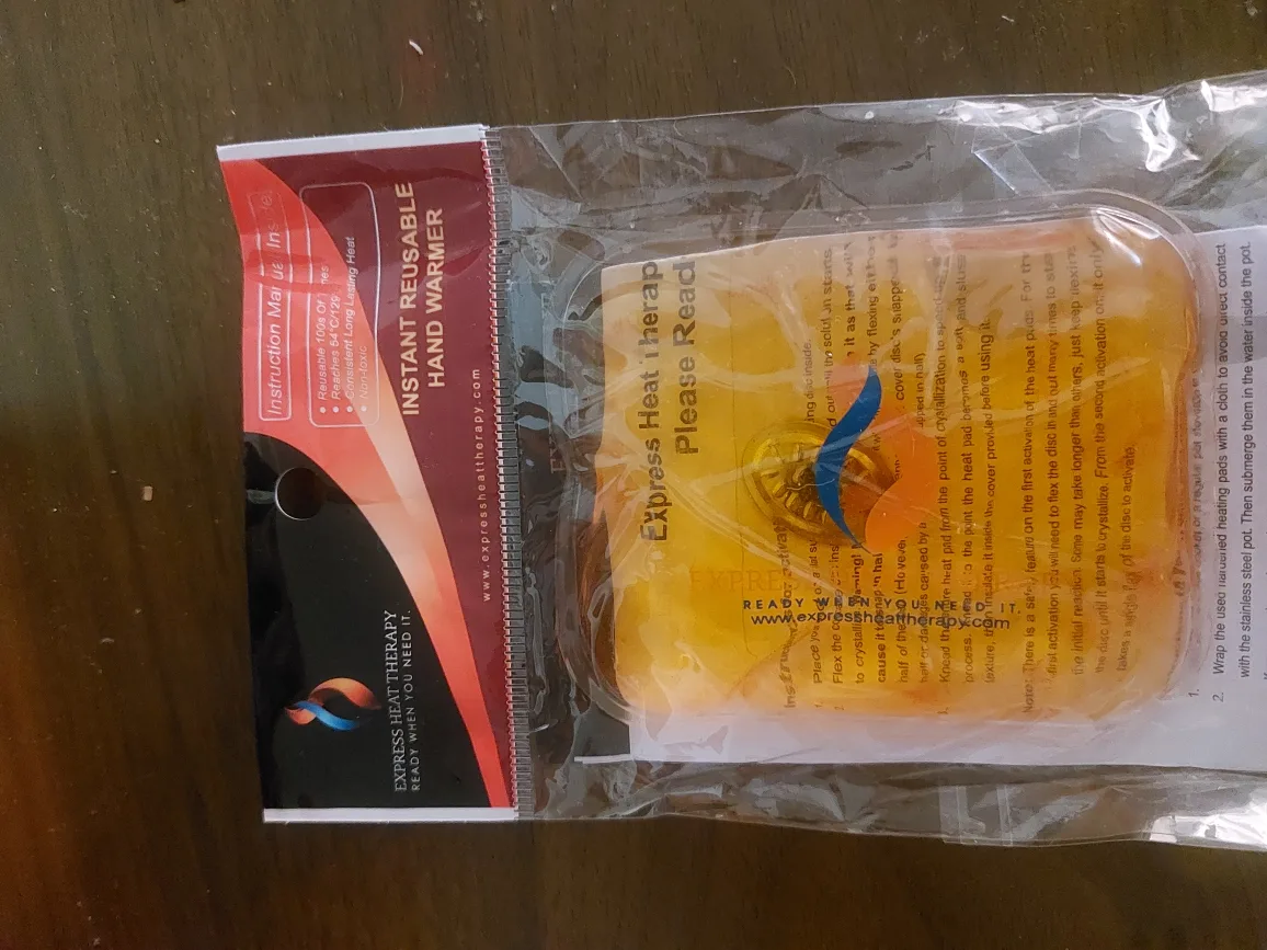 Express Heat Therapy Instant Reusable Hand Warmer thumbnail
