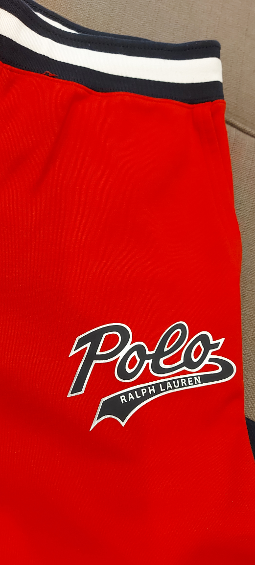 Polo Ralph Lauren Red Jogger Pants - photo 3