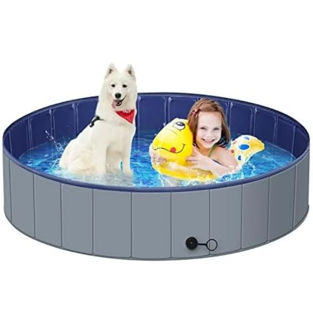 Foldable Portable Pet/Kids Pool thumbnail