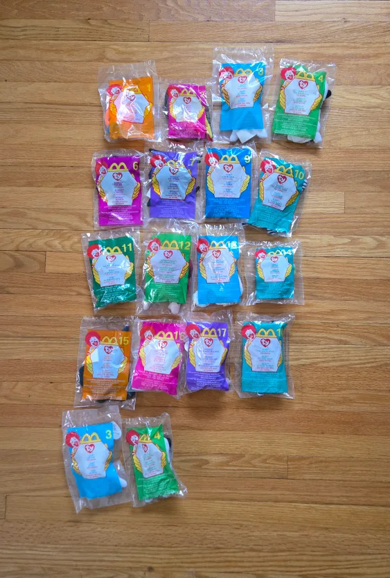 Ty Beanie Babies - McDonald's Teenie Beanies image indicator(2)