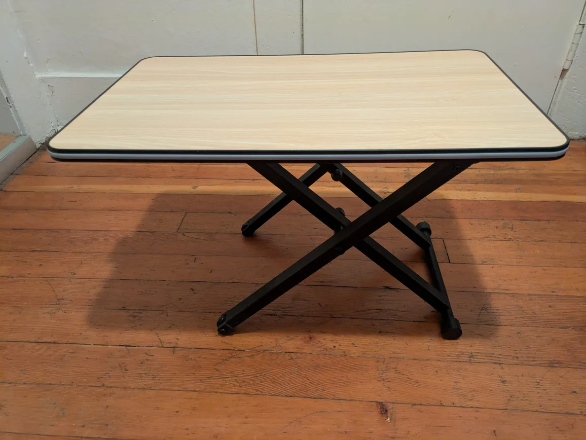Adjustable Height Folding Stand Up Desk / Table thumbnail