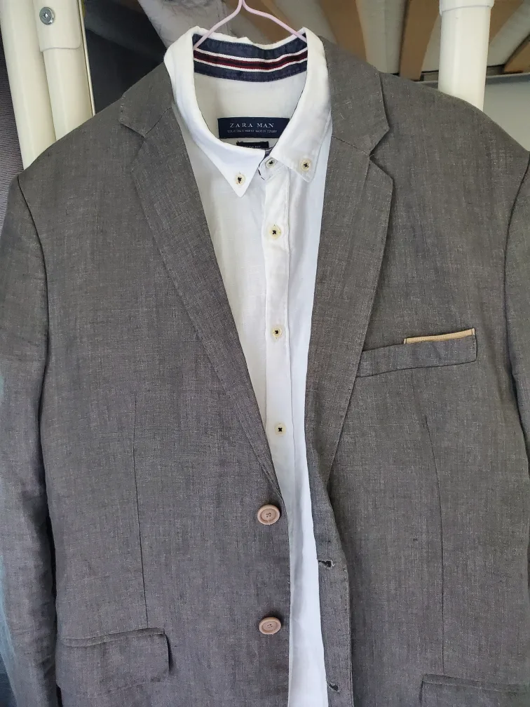 Zara Man Blazer & Shirt, EUR 48/USA 38 thumbnail