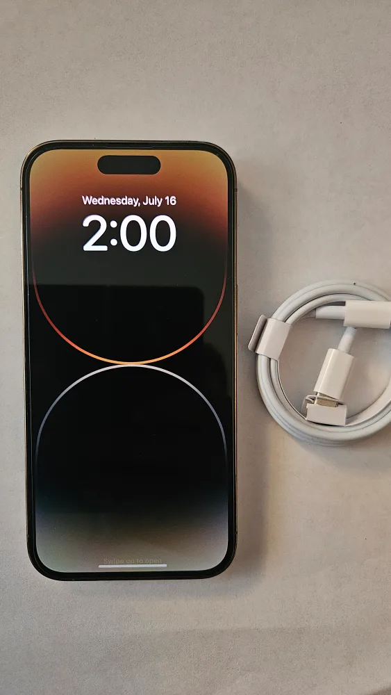 iPhone 14 Pro 128gb White  bh 85 all original excellent thumbnail