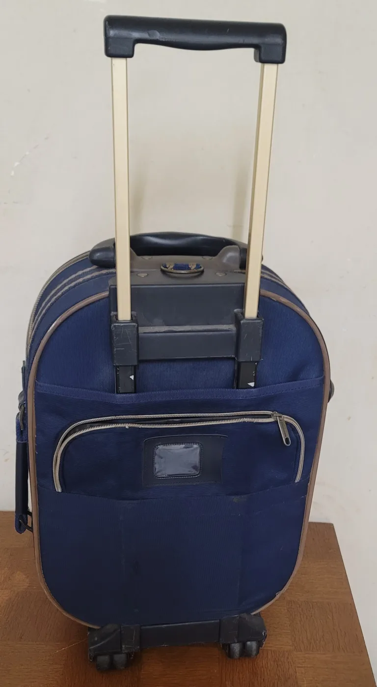 MEZZINO Blue Rolling Suitcase image indicator(3)