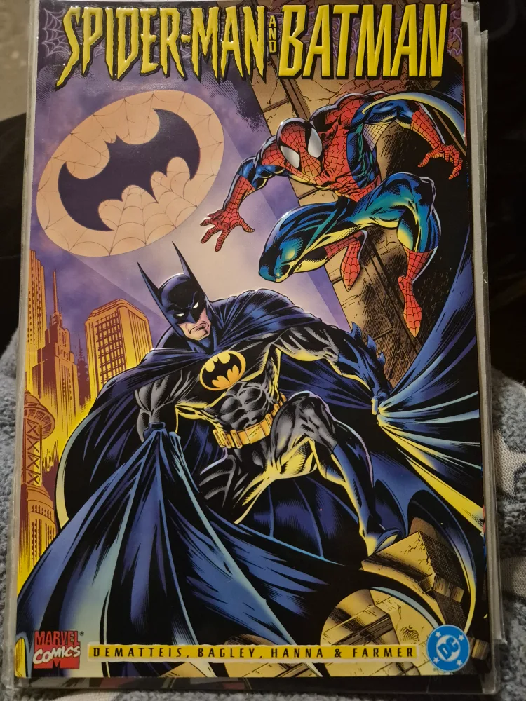 Spider-Man and Batman Comic Book thumbnail