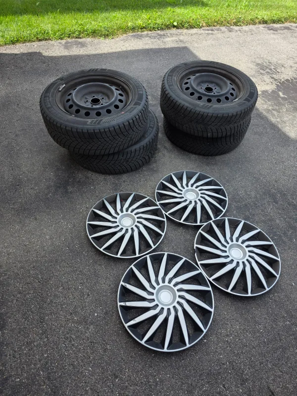 Motomaster Winter Edge II Tires & Hubcaps - 205/55R16 thumbnail