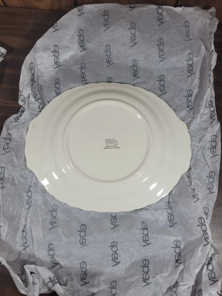 Limoges Rosalie K-5385 Warranted 22 K Gold Plate image indicator(2)