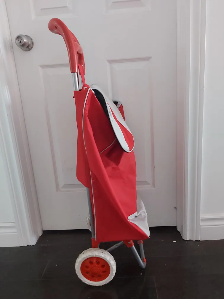 Red Shopping Trolley Cart image indicator(2)