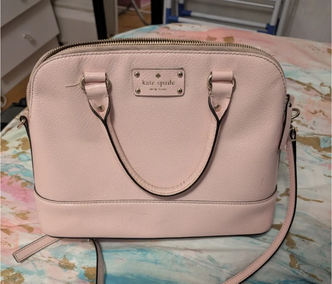 Kate Spade Pink Handbag image indicator(3)