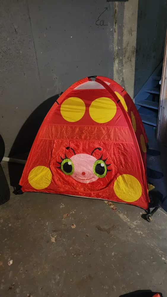 Kids Play Tent - Ladybug Design thumbnail