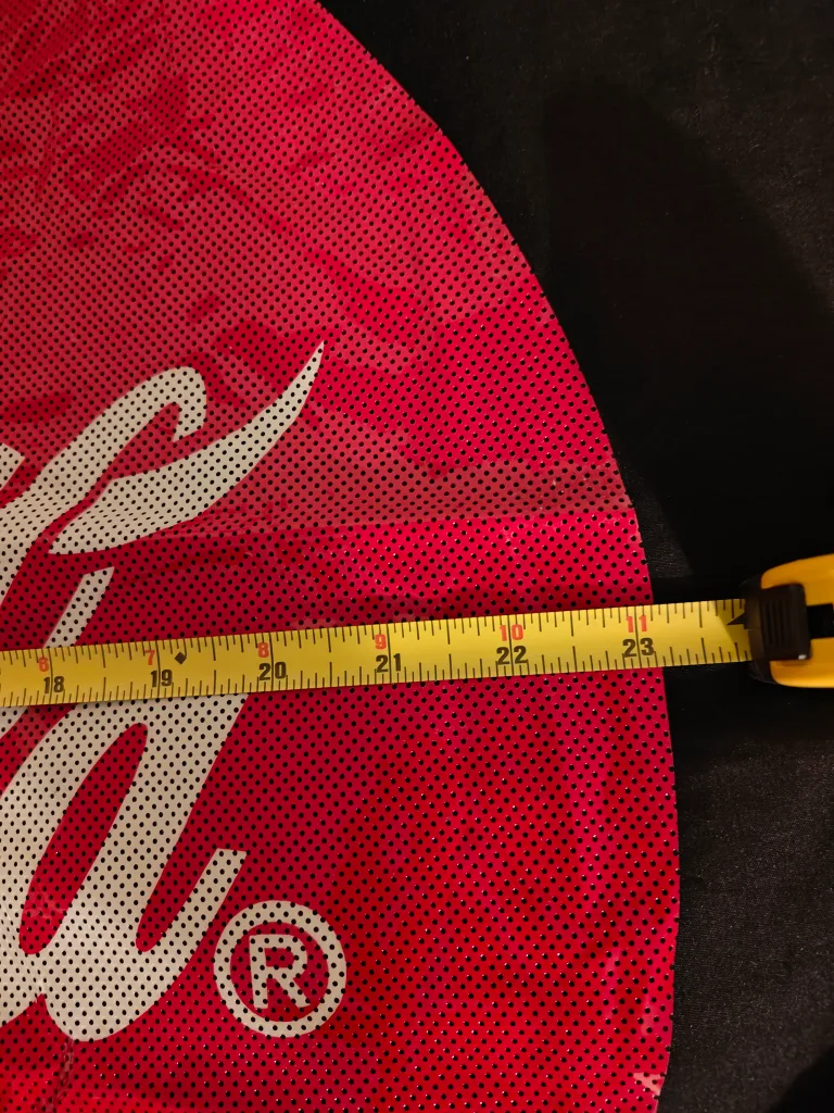 vintage old Coca-Cola Always vinyl/plastic Sign 24" image indicator(4)