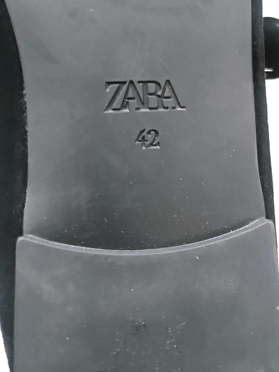 Zara Black Flats - Size 42 image indicator(3)