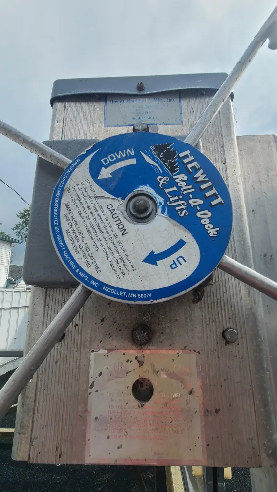 Hewitt Roll-A-Dock Boat Lift to install and reassemble thumbnail
