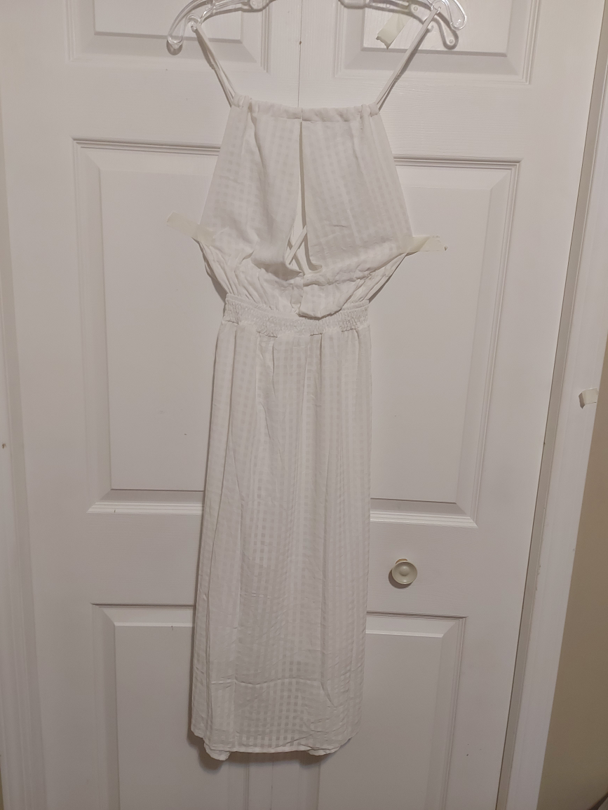 White Maxi Dress - Size Small