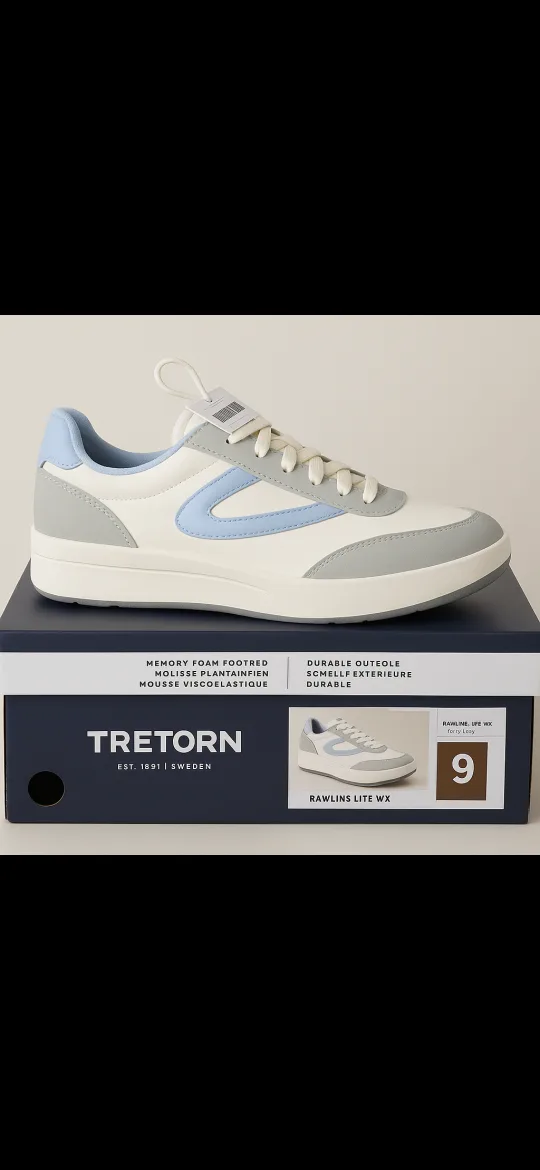 Tretorn Rawlins Lite WX Sneakers - Size 9 thumbnail