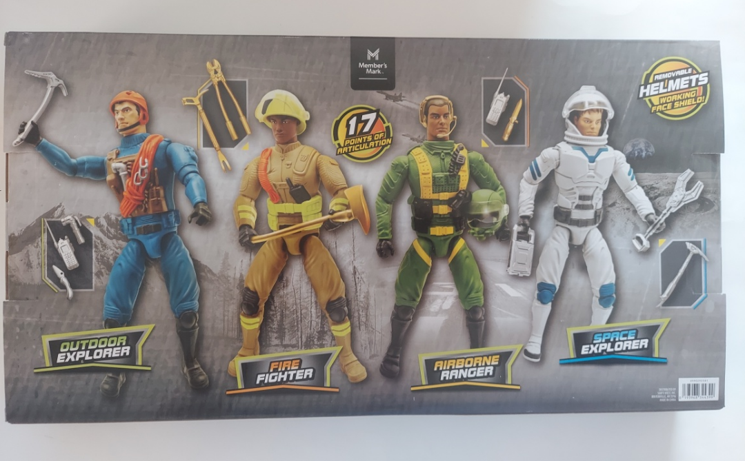 Member's Mark Action Figure 4-Pack - photo 2