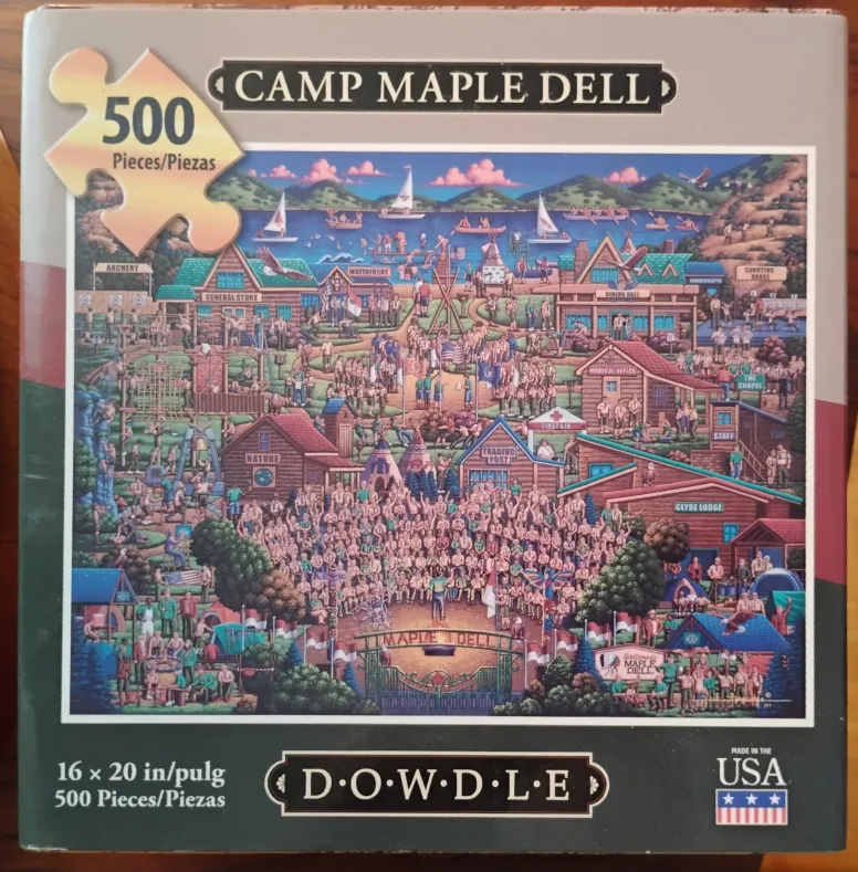 500pc Puzzle Camp Maple Dell thumbnail