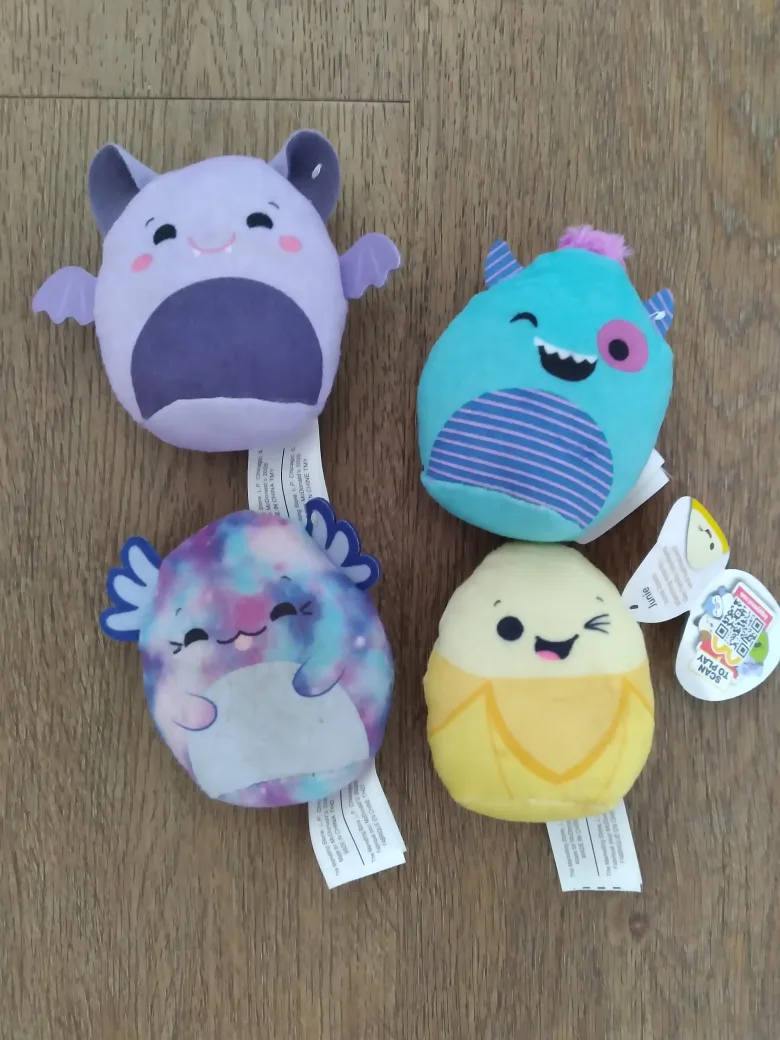 Squishmallows Mini Plush Toys - Set of 4 thumbnail