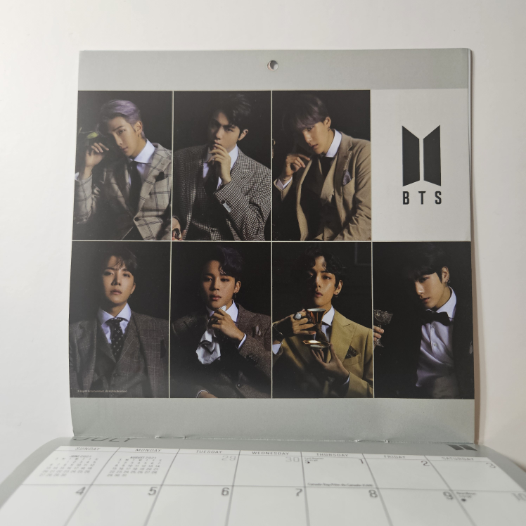 BTS 2021 Official 16-Month Calendar - photo 5