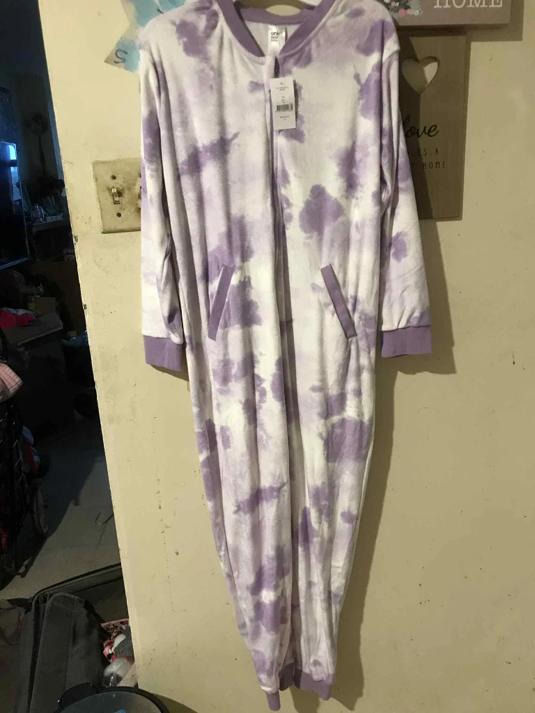 New!!! Purple Tie-Dye Onesie - Size 10 thumbnail