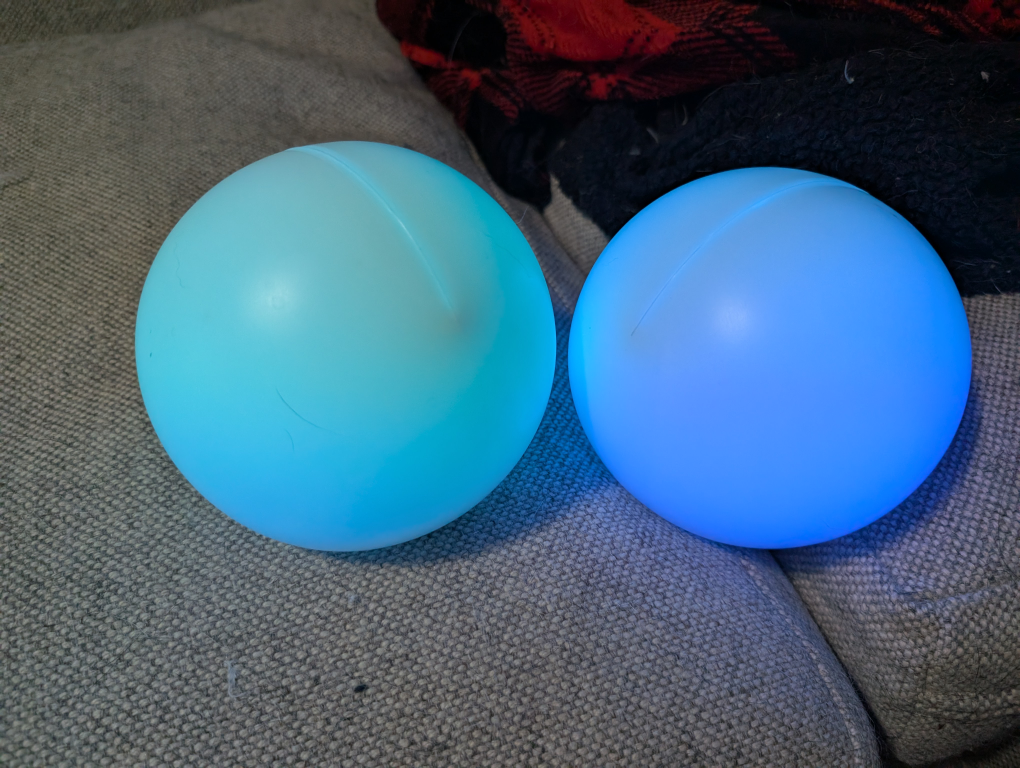 Color changing orb lights pair - photo 4