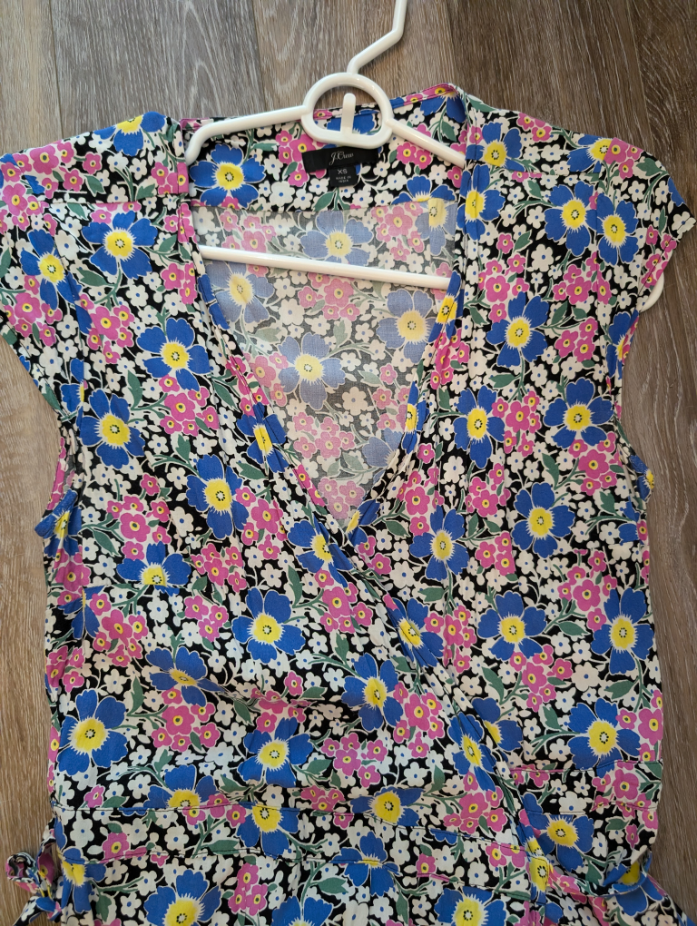 J.Crew Floral Wrap Dress - Size XS - photo 5