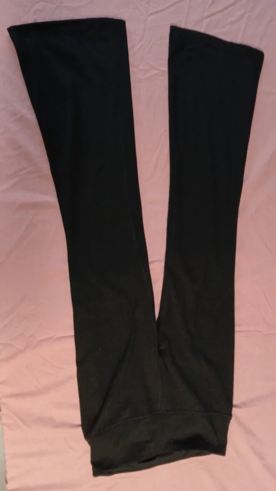 Athletic Works Black Bootcut Semi-Évasé Pants M/M thumbnail