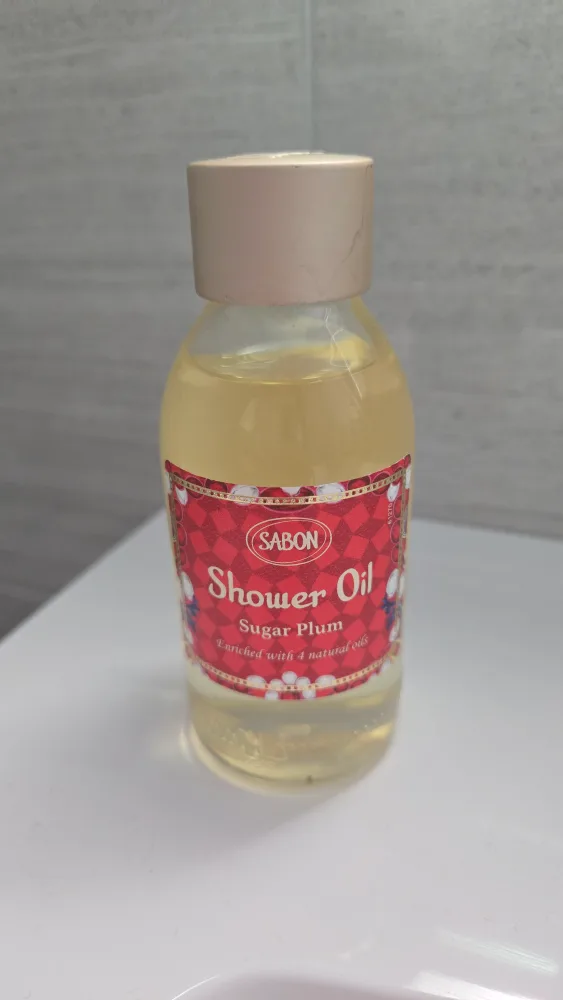 *NEW* Sabon Shower Oil – Sugar Plum (Travel Size, 100ml) thumbnail