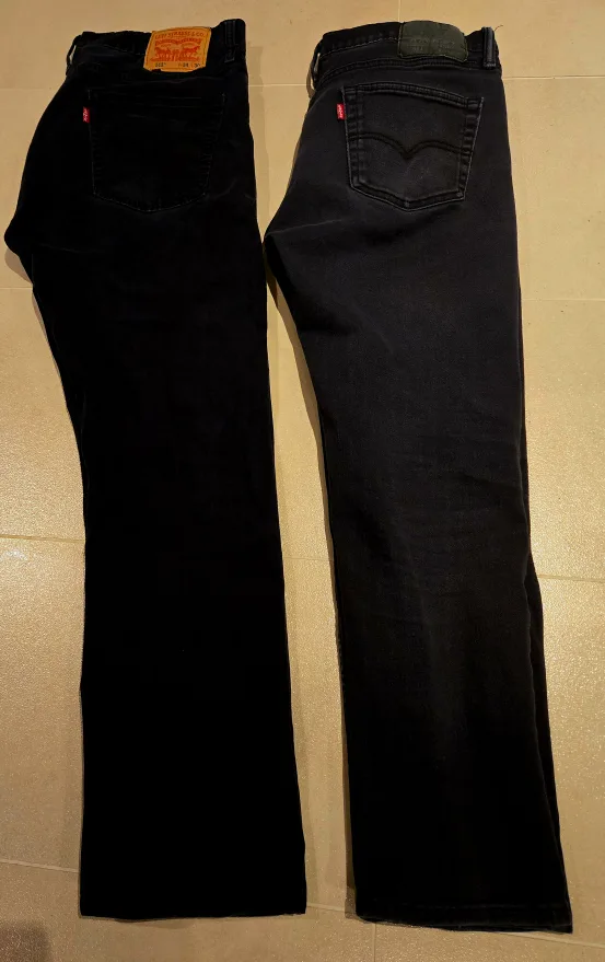 Levi Strauss & Co. 513 & 511 Jeans W34 L30 image indicator(4)