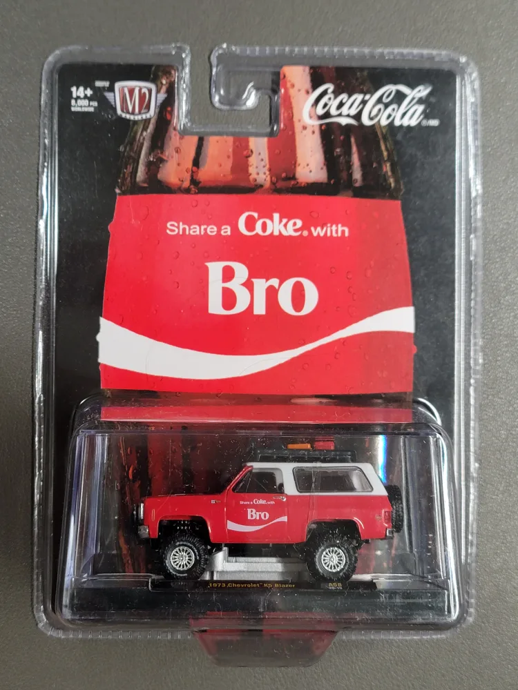M2 Machines Coca-Cola 1973 Chevrolet K5 Blazer thumbnail